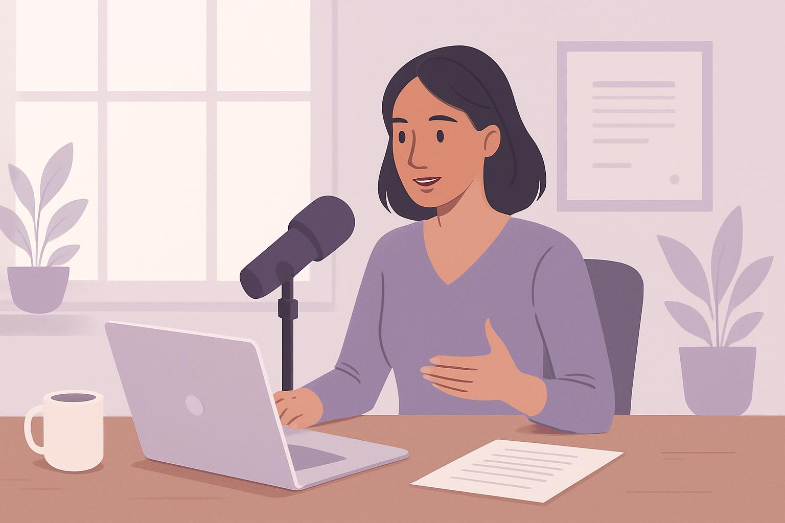AI illustration: How to Sound Professional When Sharing an Accomplishment